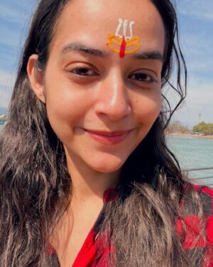 Aanchal Goswami Instagram - ॐ नमः शिवाय 🔱  शिव ही सत्य है, सत्य ही शिव है।