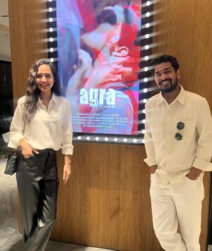 Aanchal Goswami Instagram - Big screen Big Dreams ⭐️ 
About last night at the private screening of ‘AGRA’ ❤️ A Big thank you 🫶✨ you all made it so special with your presence ✨ 

@yoodleefilms 
@kanubehl