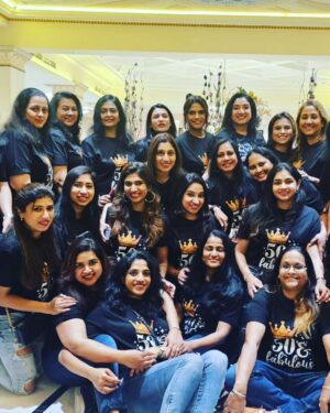 Aarthi Mohan Instagram - The Queen turns Golden ✨️🧿

You are a force that takes everyone under your wings and flies high akka!
Your energy, warmth, love and care are unbeatable. 

May you continue to be blessed in abundance by the Almighty and live a long life filled with great health, undeniable wealth, and growing peace and prosperity.

Happy Birthday akka and thank you for making me a part of your fantastic trip!🤗♥️
.
.
.
#anits50th #girlstrip #milestonecelebration #friendsandfamily #girlsjuswannahavefun #onehelluvatrip #makingmemories #latergramming