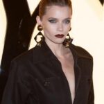 Abbey Lee Instagram - 🖤 @ysl FW24 🖤 @anthonyvaccarello 🖤