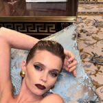 Abbey Lee Instagram - 🖤 @ysl FW24 🖤 @anthonyvaccarello 🖤