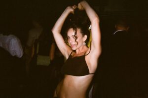 Abbie Chatfield Instagram - I keep getting drip fed pics from this night literally 4 months ago but @kathebbs just got their film developed so, here’s more pics of me in November last year because WOW I looked hot that night.