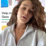 Abbie Chatfield Instagram - @operationolivebranch link in bio to donate. If you want to access the GoFundMes of other families in need to escape Gaza, there is a spreadsheet available via link in my stories