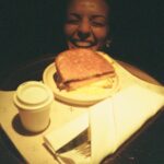 Abbie Chatfield Instagram - I love that this room service cheese toastie brought us so much joy that we took not one, but two film photos of it. Literally nothing better tho tbh???