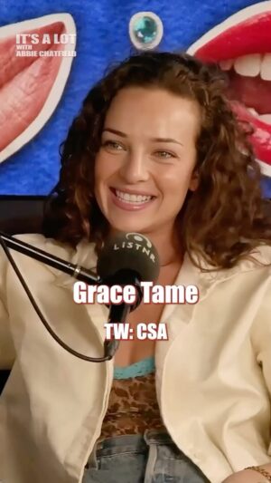 Abbie Chatfield Instagram - Everything does not have to happen for a reason and trauma doesn’t need to make sense…

2021’s Australian of the Year and one of the most powerful activists in the country for her work against child sexual abuse, the incredible Grace Tame joined us on the pod today!! @tamepunk