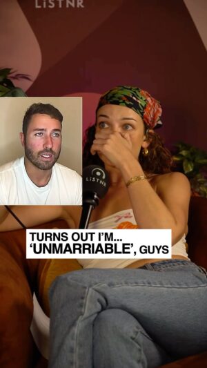 Abbie Chatfield Instagram - Last week an ex MAFS contestant decided to go in IG Live to “roast” Abbie. According to this person Abbie is approaching 30 which means she’s in the danger zone and is a perfect example of someone who is “unmarriable” 🙃

 Hear Abbie’s response in today’s 2 part episode wherever you get your pods!! 

Ps. She’s 28 and a halfish okay !!!! Cut her some slack hahaha