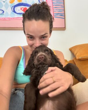 Abbie Chatfield Instagram - WELCOME TO THE FAMILY MY BEAUTY CHEEKY PERFECT ANGEL GIRL DAISY!!!! My perfect little princess has already brought so much joy to my life, and now that she is settled with Mr Walters, I have noticed such a difference in him 😭 They play together, annoy mummy together, chase turkeys together, Walter teaches Daisy manners and they both make each other (and me) so happy. They are perfect together and have the happiest little lives. Getting the house puppy ready with all the essentials couldn’t’ have been easier with the @Petbarn team - now that Daisy girl is with us, I have a strong feeling our visits to Petbarn will double 🫡🫡🫡 and tbh Walter and I love it 🥲
 
#AD  #Petbarn  #PetsLovePetbarn  #PetbarnAustralia