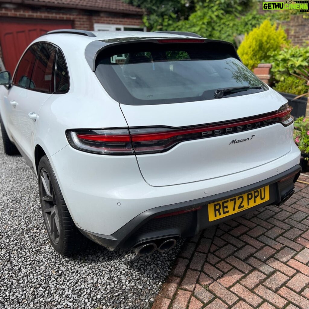 Abbie Eaton Instagram - Thank you to @porsche_gb for lending me this lovely Porsche Macan T, in Carrara white metallic. I covered some good miles in it and found it to be exceptionally comfortable, helping me drive all over the country sorting things out for the wedding 💪🏻 But also, for my little cousin to have a stunning car to drive her to her wedding venue 😍 #Porsche #MacanT #265HP #CarraraWhiteMetallic