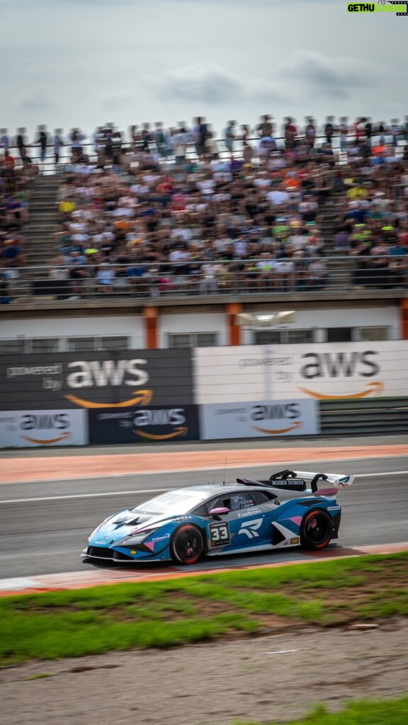 Abbie Eaton Instagram - Valencia race weekend recap 🔁 A weekend where unfortunately our results didn’t reflect our pace 🫣 Mixed weather, a tonne of red flags, and a few mistakes… but, a lot of progress made 💪🏼 📹: @mcharmedia #rebelleo #motorsport #lamborghini #supertrofeo #valencia #drivingchange