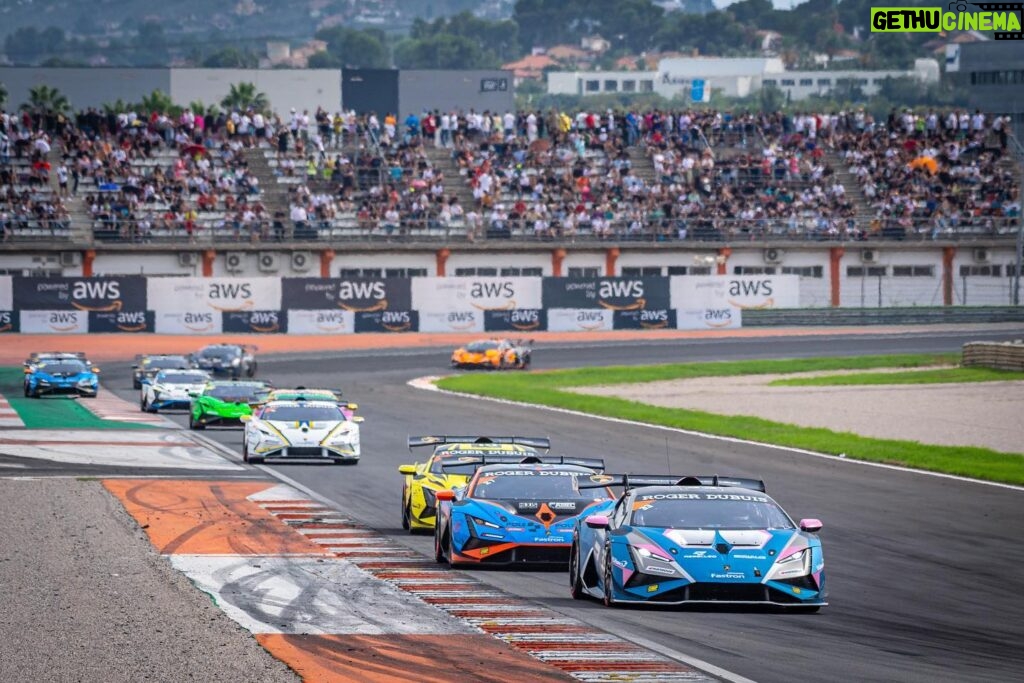 Abbie Eaton Instagram - Valencia Round 4 🇪🇸 A much better weekend for me, getting to grips with the car a bit more. Finally got to drive the car properly in the wet on the Friday which was great fun and both Daan and I had top 3 pace. Quali was a mess due to red flag central 🚩 but we both qualified ok considering. Race 1 we both had good pace but a pitstop infringement cost us 3rd or better, due to a drive through penalty whilst lying 3rd on the track. Race 2 was over before it started with contact at T1 for Daan dropping us down to P33. A good recovery drive meant we finished P9 in the end. Hopefully the progress I’ve made will continue and we can clinch some better finishes at Vallelunga in November 🤞🏻 P.S How cute is our little @rebelleomotorsport mascot 😍 #Rebelleo #Motorsport #Lamborghini #SuperTrofeo