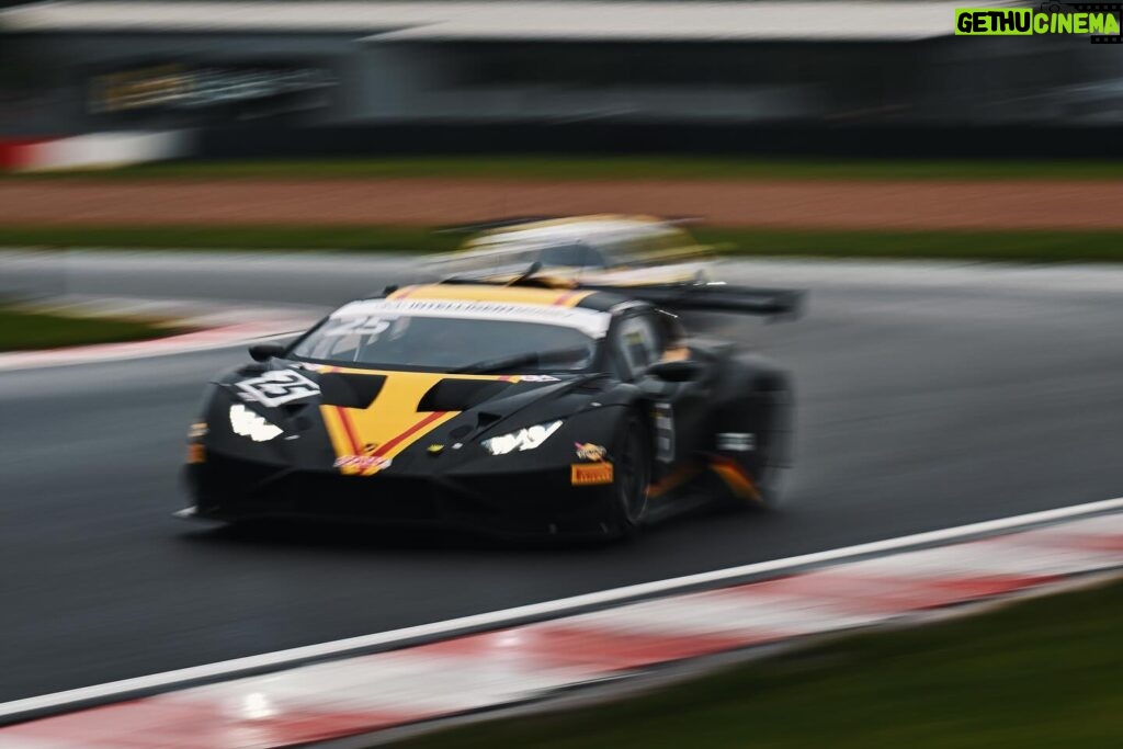 Abbie Eaton Instagram - Really enjoyed driving the GT3 this weekend. Absolutely loved it, in fact. Great to see familiar faces of old in the British GT paddock and thanks to all for the support John and I received. Not the ending we had hoped for, but John is thankfully all good and the car is being repaired already. Hope to be back in the not so distant future, but before then, I have 3 x race weekends of Super Trofeo left to finish at Vallelunga in November. #Motorsport #BritishGT #Lamborghini #DoningtonPark