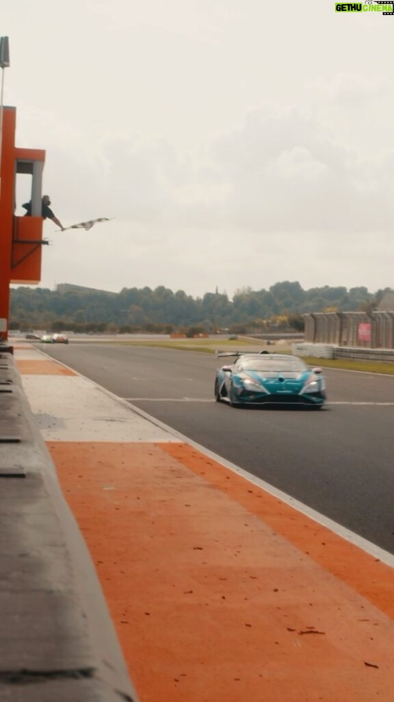 Abbie Eaton Instagram - That pesky podium eludes us again! 😫 Overall a decent race from both our drivers with Daan snatching 3rd before unfortunately being penalised for a pitstop infringement, which dropped us to P18. But we battled back to finish P14 overall. Tomorrow, we go again! 💪 #Rebelleo #Motorsport #Lamborghini #SuperTrofeo