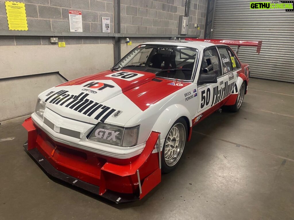 Abbie Eaton Instagram - Brap Brap! Bogan incoming! (Aussie chav) Dad got bored… so let’s see how it goes tomorrow in CTCRC Thunder Saloons with its new look 🤣 #WingCityBish