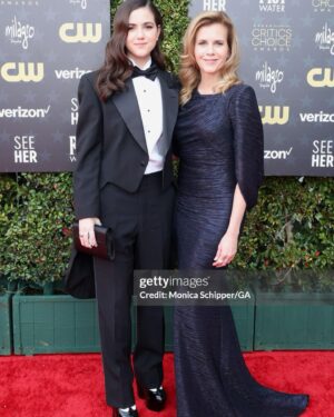Abby Ryder Fortson Instagram - More pix @criticschoice with my Mom❤️ @christielynnsmith ❤️ 
.
❤️ Thank you @criticschoice for my nomination. ❤️ Truly honored. @margaretmovie @lionsgate ❤️ 
.
.
@jordan_grossman @dior @dannidoesit @thorssonamanda @betsyandadam