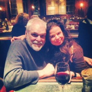 Abby Wilde Instagram - I met Brian in 2013 when my exodus to New York was interrupted by a swift return to Los Angeles to perform as his daughter in Sebastian Barry’s THE STEWARD OF CHRISTENDOM at the Mark Taper Forum (about which nothing better can be said than the judgement of the playwright himself who saw a video of our production and, upon finally meeting me over a year later, informed me “you know, the girl who played your role in Ireland was fantastic.” The Irish are a truly poetic people). We remained close a short while after, and I have a couple of stories I could tell about Brian, but the most illustrative would probably be from when he came to NYC the following fall to do LOVE LETTERS with Mia Farrow and Carol Burnett. He was simultaneously preparing a role in a pilot of an Irish mafia miniseries, and he reached out to me to ask if I was free to help him learn his lines in the afternoons. He knew, I think, that casting in New York hadn’t been kind to me, although I don’t think he could have fully guessed the depth of my poverty and depression at the time, so he probably didn’t know exactly how insanely generous and well-timed he was in offering me $100/hr to run lines with him — particularly as, for the most part, Brian didn’t use that time to run lines. He spent hours telling me stories, talking about jazz, ordering me to give up my foolish NYC dreams and move to Chicago (he was probably right), ordering room service (the most delicious and expensive bacon in NY), criticizing the script, and rewriting his part. In the end, I think he paid me about $800 for two hours of actual work, which allowed me to pay my rent, which mattered, and feel like a valuable and successful theater professional again, which mattered more. 
Brian was complicated, and I think it’s fair to say he wasn’t an entirely easy person. But throughout it all, he was motivated by a deep generosity, and was incredibly kind to me during a time that I had a lot of difficulty being kind to myself. I’m sorry we lost touch, and I’m sorry he’s gone.