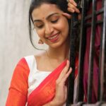 Abeneya Nethran Instagram - 🤍❤️ 📸- @sk24official ❤️ #abeneya #saree #traditional #fyp #instagram