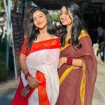 Abeneya Nethran Instagram - 🤍🤎⛪️ Pc- @iam.rethika @__.gocool__ #abeneya #anchana #instagood #sisters #weddingvibes