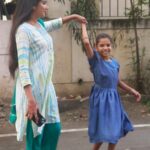 Abi Navya Instagram - Abiramiyeeee❤️❤️😘 @fashion1atelier @dhecinababy