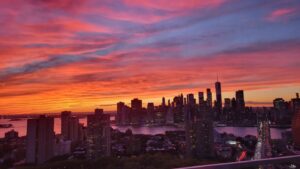 Abigail Savage Instagram - Are you KIDDING ME with this sunset?!?!