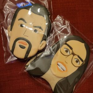 Abigail Savage Instagram - These are some seriously Instagrammable cookies! Thank you @mythicquest and @shodoughcookieco! So excited for Season 2.