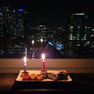 Abigail Savage Instagram - Happy first day of Hanukkah!
