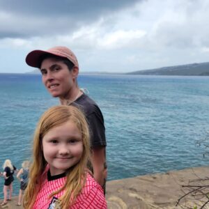 Abigail Savage Instagram - Ok ok, here are some people. And thanks to @stokedrift for the excellent surfing lesson for V and beach boys waikiki photography for the surfing photos!
