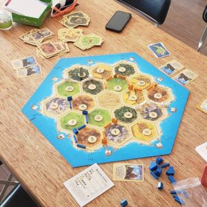 Abigail Savage Instagram - Can't. Stop. Playing. Catan.