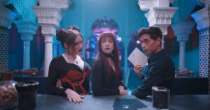 Abigail Thorn Instagram - Don’t be scared: we don’t bite 😘

“Dracula’s Ex-Girlfriend” - a Nebula Original film coming September 2024 🍓

STARRING:
Morgana Ignis 🩸
Abigail Thorn 🧛‍♀️
Brandon Rogers 🫦

Directed by Valentina Vee
Written by Abigail Thorn

We just wrapped production and we can’t wait to have you over for dinner! 😉 Catch it exclusively on Nebula!