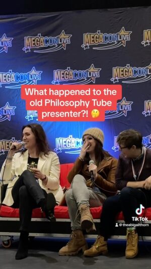 Abigail Thorn Instagram - What happened to the old Philosophy Tube presenter? Uhhh you mean my brother?