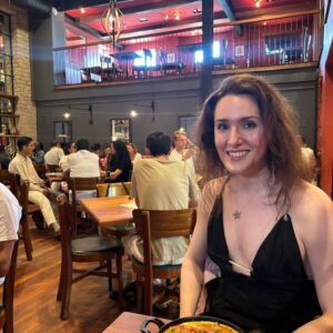Abigail Thorn Instagram - The witches of Brendok - Rayne and Eurus - eating brunch, hangin’ out, scheming to destroy the Jedi, #justwitchythings #starwars #theacolyte