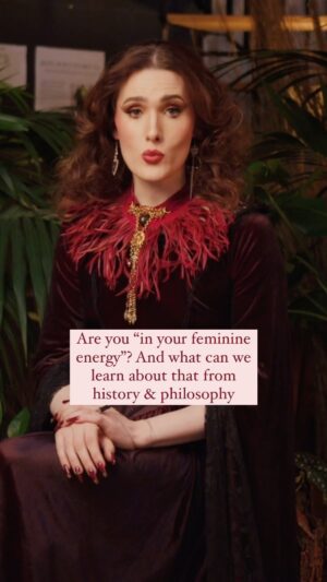 Abigail Thorn Instagram - There’s a magic trick at the centre of this. And it needs to be exposed. #philosophytube #feminineenergy