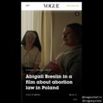 Abigail Breslin Instagram – Thank u @vogue.polska for featuring @magdathefilm !!!! Such an important story I was so lucky to be able to help tell directed by @kasiafierce and @johnericsteiner ❤️❤️❤️❤️