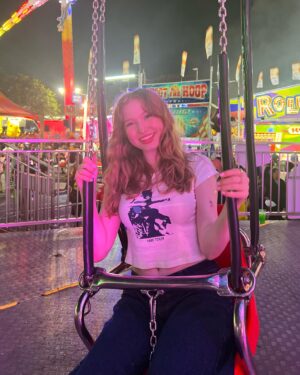 Abigail Zoe Lewis Instagram - (Fair)well summer 23’ 🎡🫶🏻✨

#ocfair #summer #explore