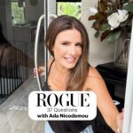 Ada Nicodemou Instagram – Since #Vogue has obviously lost my number, I thought I’d go ‘Rogue’ with my own 37 questions 😂🏡