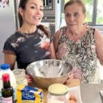Ada Nicodemou Instagram – Back with another of Mums delicious Greek recipes! 🤩 Galaktoboureko aka Greek Vanilla Slice! 🍰 Swipe for all the steps 👩🏽‍🍳 What should we make next? 👀