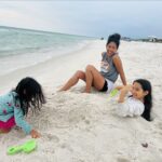 Adassa Instagram – 🌊 Nothing beats the joy of being on the beach with my kiddos! ☀️ Their laughter, the waves, and the sand between our toes make the perfect day. #BeachDays #FamilyFun #MakingMemories #family #beach #adassaofficial @gabriel.candiani.5