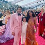 Adassa Instagram - Being with my Encanto family at the Oscars is a moment I will never forget! Being alive to live it and share it with those who have inspired and broken molds for all Latinos was such an honor! #wilmervalderrama #sebastianyatra #throwbackthursday #oscars #encanto 🦋