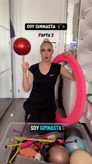 Adelina Fominykh Instagram - Soy gimnasta 🤸✨ Parte 2 #gimnasiaritmicaadelinaf #adelinaf