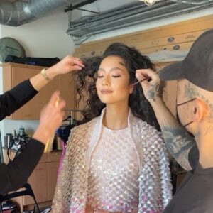 Adeline Rudolph Instagram - BTS snippets from @schonmagazine shoot with the A class team @stylistmelissalynn @rickhenryla @manthony783 @raenbadua 👄