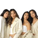 Adeline Rudolph Instagram - The truth is, I had a lot of anxiety about talking about something so personal. But on the flip side I am so lucky to have such an amazing support system. Thank you to these beautiful ladies @nicolekang @leahmlewis and @momonatamada for being such powerful idols and to @alysewhitney and @glamourmag for giving us a safe space to have our voices be heard. Link in bio for the article 🤍 📸 @noahasanias 💇🏻‍♀️ @nadiahoecklin 👄 @minjee.mowat 💃🏻 @joannakulpastylist