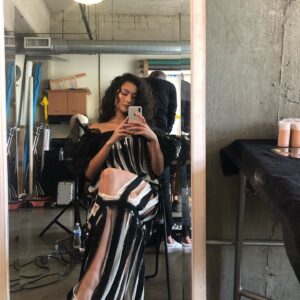 Adeline Rudolph Instagram - BTS snippets from @schonmagazine shoot with the A class team @stylistmelissalynn @rickhenryla @manthony783 @raenbadua 👄