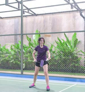 Adila Fitri Instagram - Badminton kemarin 🏸