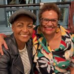 Adjoa Andoh Instagram – With my lovely  long time dear pal JackieKaypoet in Edinburgh  both festivaling🥰♥️🥰