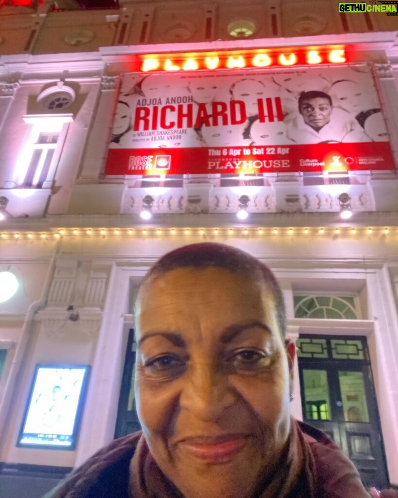 Adjoa Andoh Instagram - First Saturday Night of our Richard III @liveveryplay Walked home past the Cathedral in the moonlight listening to The Beatles White Album. Pretty perfect end to a Saturday night. Thanks Liverpool♥️