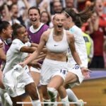 Adjoa Andoh Instagram – @lionesses 🔥⚽️💃🏽🔥⚽️💃🏽🔥⚽️💃🏽🔥⚽️♥️For all the girls and women today🙌🏾 Fir all the women and girls not allowed to play in decades past. For all the sacrifices for all the JOY to come ♥️