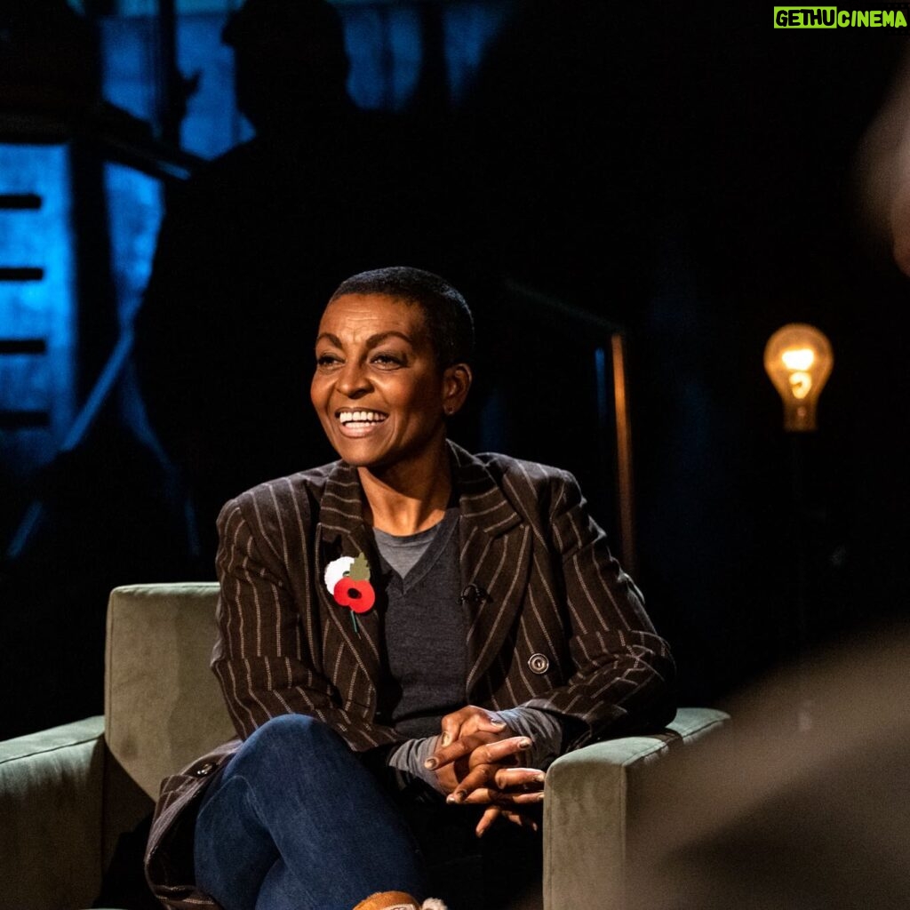 Adjoa Andoh Instagram - In Sky arts Chat mode at the Scala Cinema