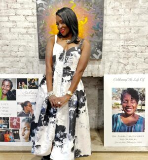 Adjua Styles Instagram - Yesterday I celebrated the life of my mother! 
Grateful for her because Without her there’s no me!I I love you mommy and am thankful for alllll of the things you’ve taught me Dr.Grice aka Sahdana 💫❣️ I will miss having you in the physical! I will always remember that :
L.O.V.E
Life’s Only Vital Energy is all the energy we will ever need! Fly high in paradise mommy! See ya later ❣️❣️❣️