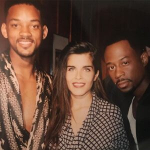 Adriana Cataño Instagram - #tbt 1994 I’ve had a great & fun career- I played the role of #twins in BAD BOYS 🎥 #blessed on set of BAD BOYS in Miami #adrianacatano #badboys #funday #bts #adrianacatano #lacataño #miami