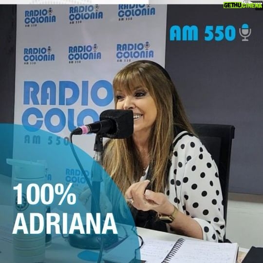 Adriana Salgueiro Instagram - 🤩¡@salgueiroadriana nos cuenta una de sus miles anécdotas! 📻Espléndidos, de lunes a viernes de 20:00 a 22:00hs por AM550