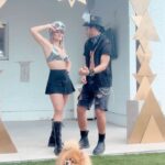 Adriana Torrebejano Instagram - Otro “Burning Dan” superado 🌵🪩 Gracias @dangeloous 🫶🏻 solo tú consigues que me disfrace una vez al año.